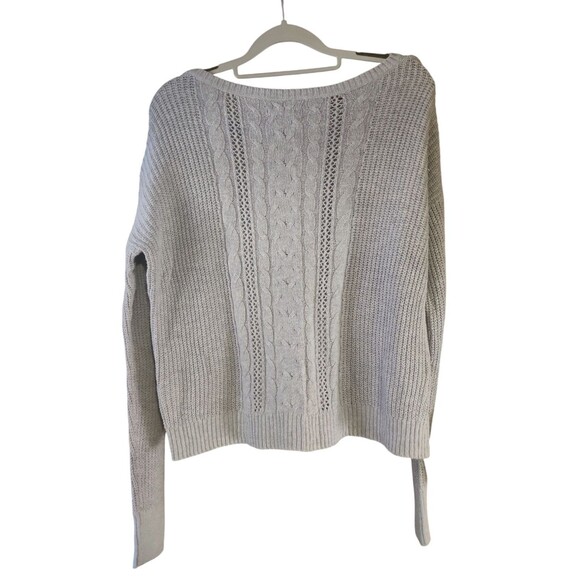 American Eagle Outfitters Womens Size Small Crochet Knit Sweater - Picture 2 of 6